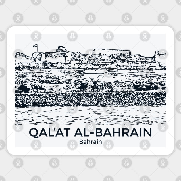 Qal’at al-Bahrain - Bahrain Sticker by Lakeric